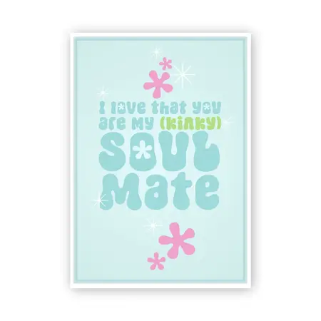 Warm Human Kinky Soulmate Fragrant Keychain Red Limited Edition