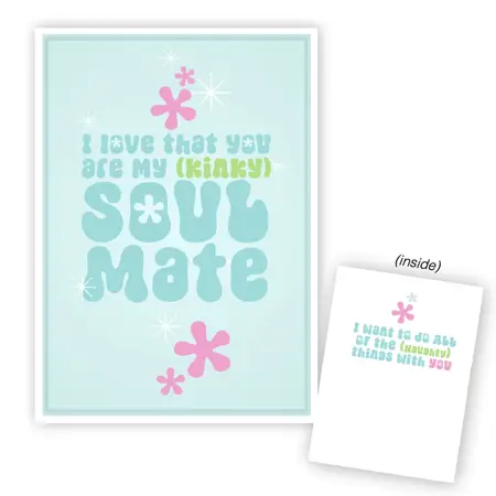 Warm Human Kinky Soulmate Fragrant Keychain Red Limited Edition