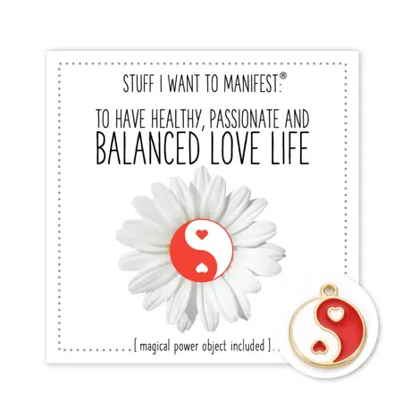 Warm Human Manifestation Token - Healthy Balanced Love Life Charm