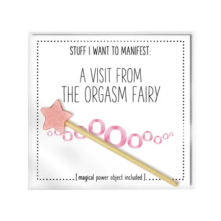 Warm Human Manifestation Charm - A Visit From The Fairy, Gift Idea