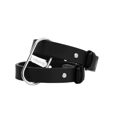 Crave ICON lisnice Crna/Srebrna - Elegantan podesivi zglobni nakit