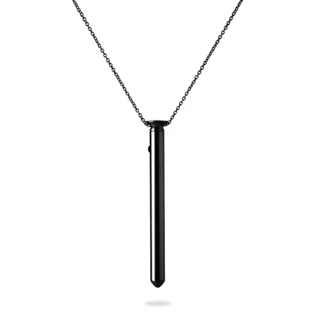Crave Vesper 2 Black - Waterproof Designer Necklace, USB Rechargeable