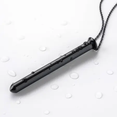 Crave Vesper 2 Black - Waterproof Designer Necklace, USB Rechargeable