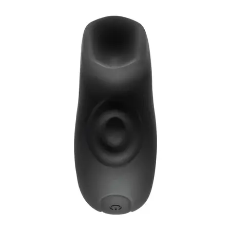 Playboy Ring My Bell Crna - Dvostruki silikonski vibrator sa tapkačem