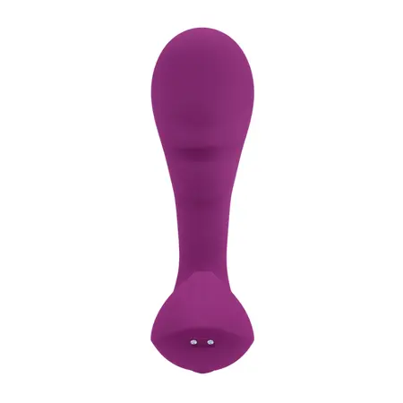Playboy Arch G-Spot Vibrator Purple - Flexible Dual-Action, 10 Modes