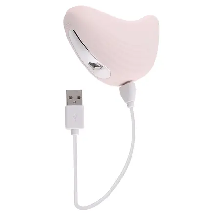 Playboy Pleasure Palm Vibrator Pink Dual Motor Compact Design