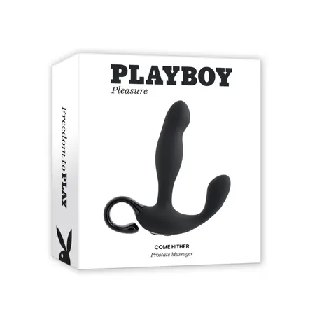 Playboy Come Hither Intimate Machine Crna daljinski silikon 10 modova