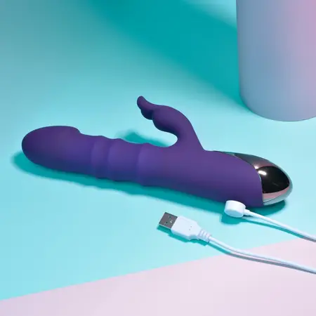 Playboy Pleasure Hop To It Intimate Machine Acai Silicone, 10 Modes