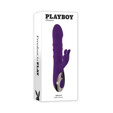 Playboy Pleasure Hop To It Intimate Machine Acai Silicone, 10 Modes