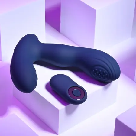 Playboy Pleasure Pleasure Pleaser Navy - Warming Silicone Intimate Device