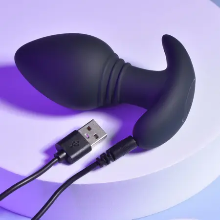 Playboy Pleasure Plug and Play Intimate Plug Crni 10-Mode Silikon