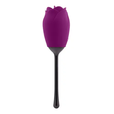 Playboy Pleasure Petal Vibrator Wild Astor – Silikonski uređaj u obliku ruže