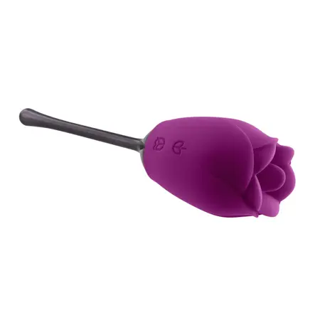 Playboy Pleasure Petal Vibrator Wild Astor – Silikonski uređaj u obliku ruže