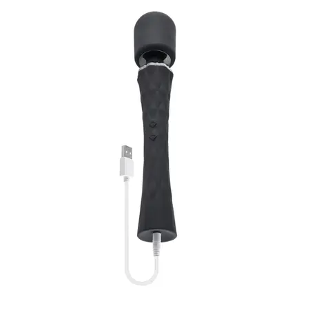 Playboy Pleasure Royal Wand - Flexible Silicone Body Massager, 11.5”