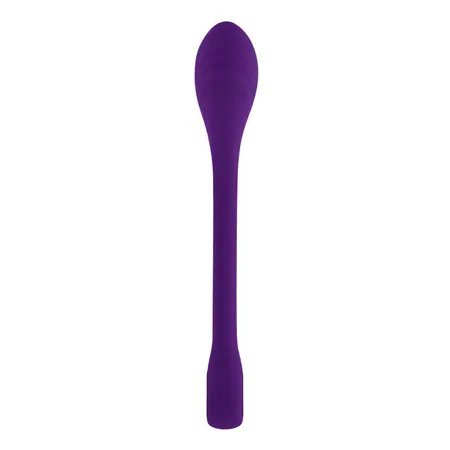 Playboy Pleasure Spot On Flexible Vibrator Acai, 8.9'' Silicone USB