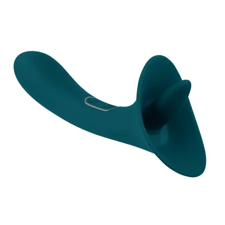 Playboy Pleasure True Indulgence Dual-Ended Vibrator Green Silicone