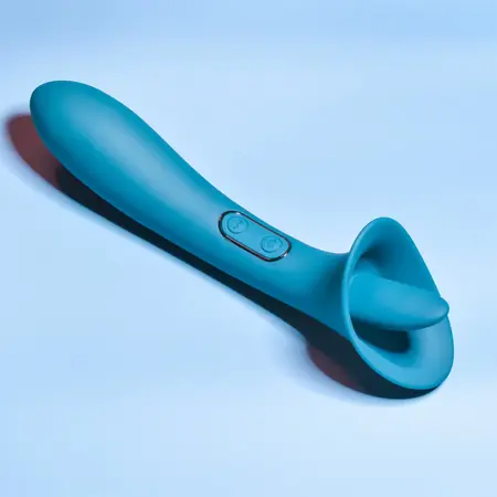 Playboy Pleasure True Indulgence Dual-Ended Vibrator Green Silicone