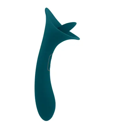 Playboy Pleasure True Indulgence Dual-Ended Vibrator Green Silicone