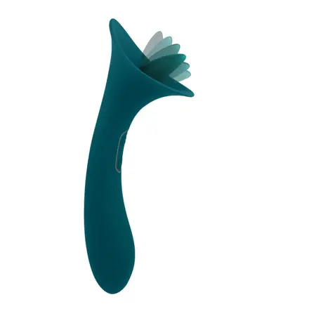 Playboy Pleasure True Indulgence Dual-Ended Vibrator Green Silicone