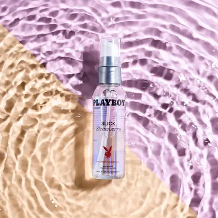 Playboy Pleasure Slick Strawberry Water-Based Lubricant 60 ml