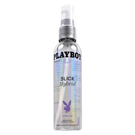 Playboy Pleasure Slick Hybrid Personal Lubricant 120ml - Long-Lasting Formula