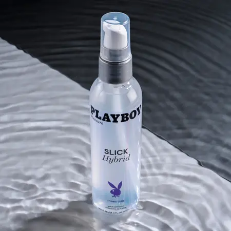 Playboy Pleasure Slick Hybrid Personal Lubricant 120ml - Long-Lasting Formula