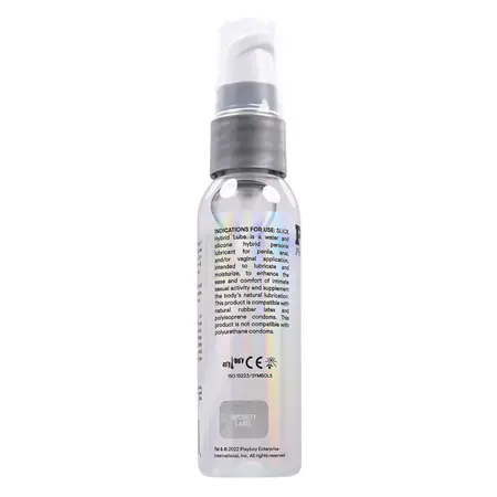 Playboy Pleasure Slick Hybrid Lubricant 60ml - Silky Moisturizing Formula