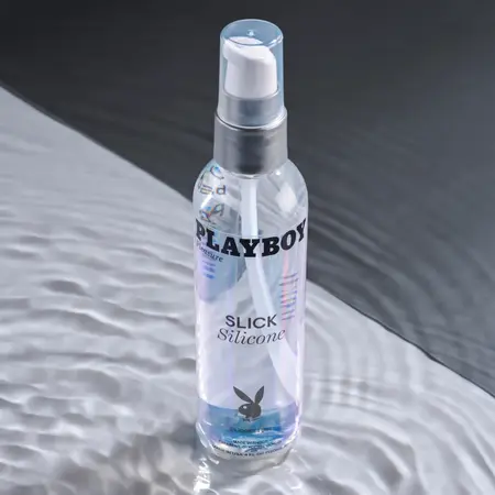 Playboy Pleasure Slick Silicone Lubricant 120ml - Long-Lasting Formula