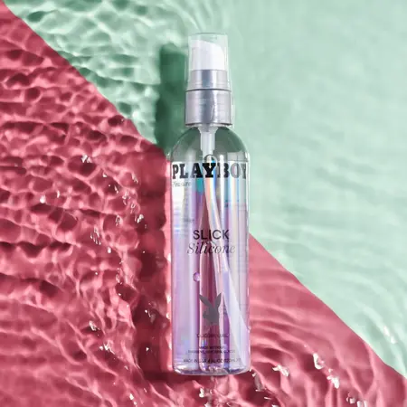 Playboy Pleasure Slick Silicone Lubricant 120ml - Long-Lasting Formula