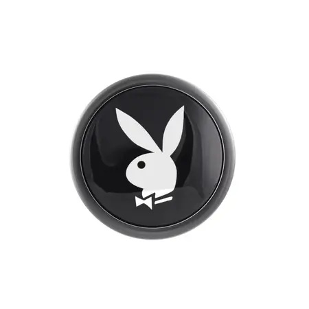 Playboy Pleasure Tux Mali aluminijumski čep sa ikoničnom bazon zečice