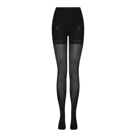 Bye Bra Total Push Up 100 Tights Black M - Italian Microfiber Support