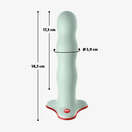 Fun Factory Bouncer Strap-On Model Sage Green - Weighted Motion System
