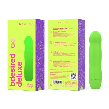 B Swish Bdesired Infinite Deluxe Roze – Kompaktni vodootporni intimni uređaj