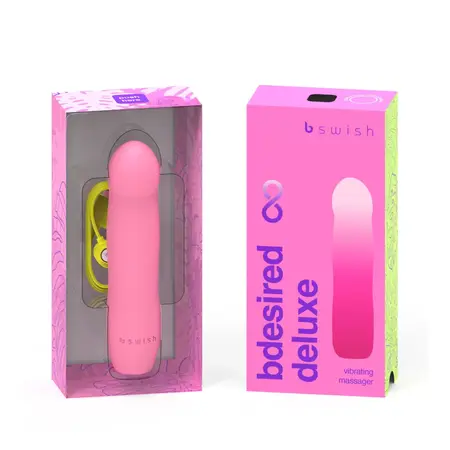 B Swish Bdesired Infinite Deluxe intimni uređaj flamingo roze USB IPX7
