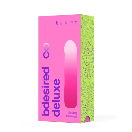 B Swish Bdesired Infinite Deluxe intimni uređaj flamingo roze USB IPX7