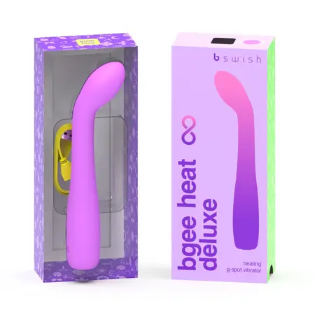 B Swish Bgee Heat Infinite Deluxe Warm Sensation Silicone Model, 18 cm