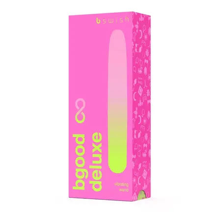 B Swish Bgood Infinite Deluxe silikonski vodootporni punjivi 18cm ljubičasti