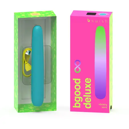 B Swish Bgood Infinite Deluxe punjivi silikonski masažer 18cm roze
