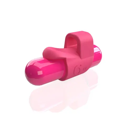 The Screaming O 4B FingO Slim Strawberry Intimate Finger Device