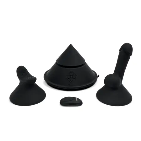 The Cowgirl Cone Intimate Machine Wireless Remote 20 Modes Black