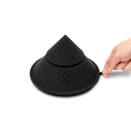 The Cowgirl Cone Intimate Machine Wireless Remote 20 Modes Black