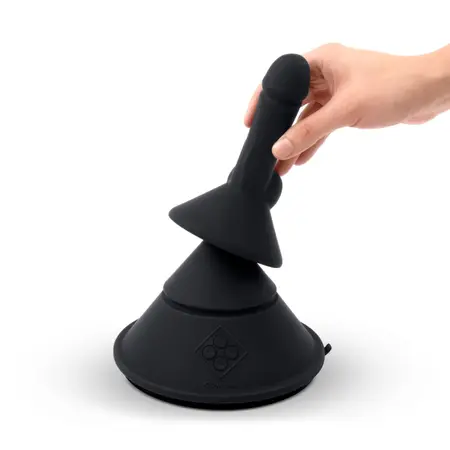The Cowgirl Cone Intimate Machine Wireless Remote 20 Modes Black