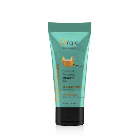 Orgie Lube Tube Water-Based Gel Pina Colada Scent 50ml