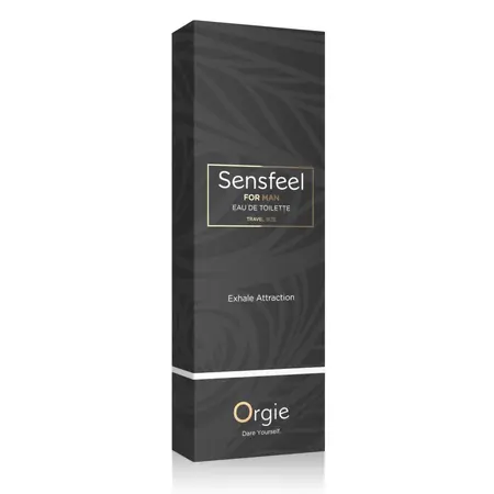 Orgie Sensfeel for Man Travel Perfume 10ml - Citrus & Woody Fragrance