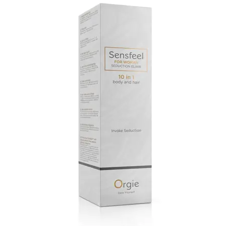 Orgie Sensfeel for Woman 10-in-1 Body & Hair Elixir with Pheromones 100ml