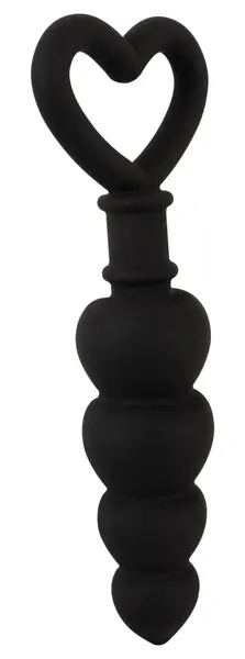 You2Toys ADV22 Silicone Intimate Beads with Heart-Shaped Handle 15.5cm