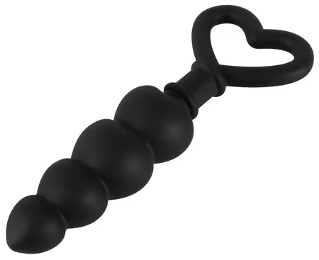 You2Toys ADV22 Silicone Intimate Beads with Heart-Shaped Handle 15.5cm