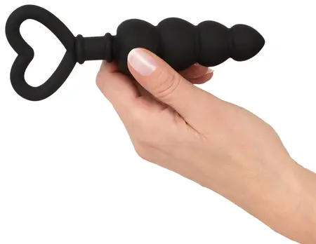 You2Toys ADV22 Silicone Intimate Beads with Heart-Shaped Handle 15.5cm