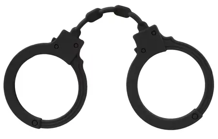 You2Toys Silicone Flexible Cuffs Black 25cm - Soft Adjustable Design