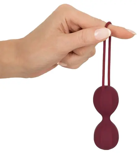 You2Toys Love Balls Duo Silicone Pelvic Floor Trainer Pink 60g
